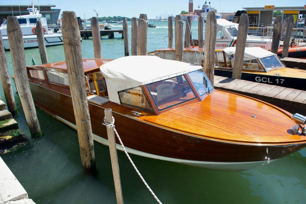 Tulum boat rental docked at the marina before departure